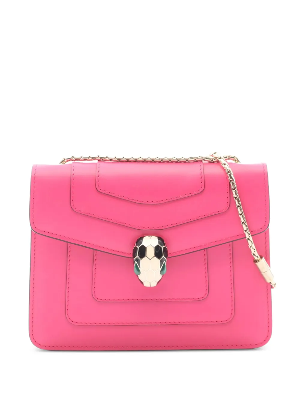 Bvlgari Pre-Owned 2010s Serpenti Forever mini cross body bag - Rosa