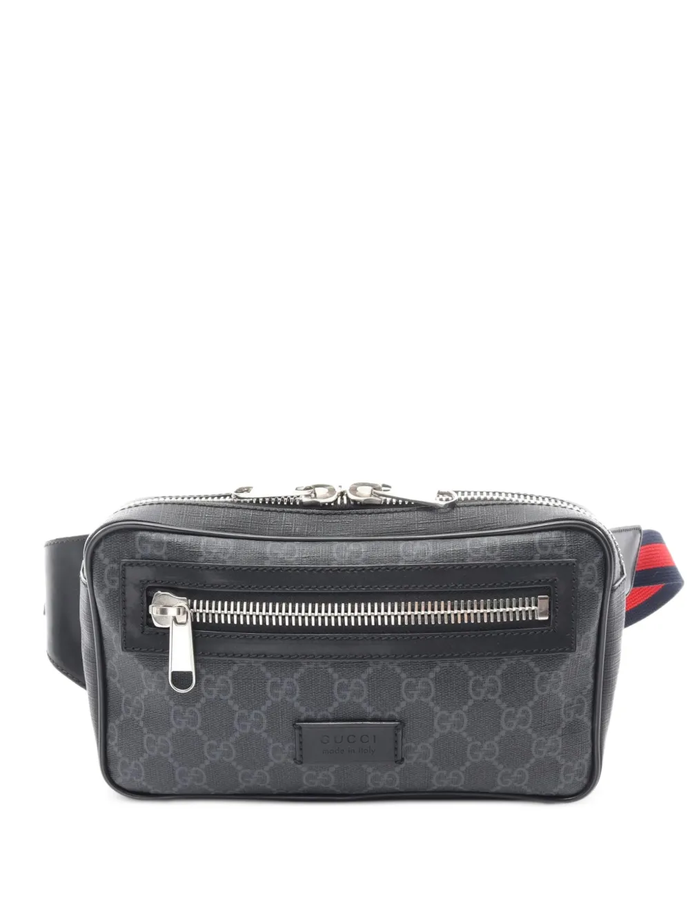Gucci Pre-Owned 2010s GG Supreme belt bag - Grigio