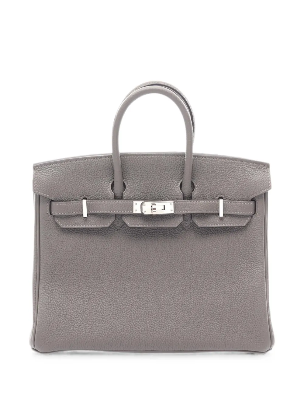 Hermès Pre-Owned 2022 Birkin 25 Togo tote bag - Grigio