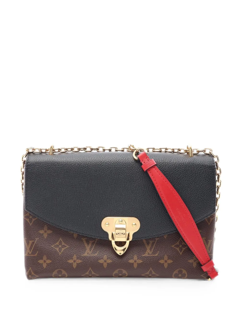 Louis Vuitton Pre-Owned 2018 Saint Placide monogram chain shoulder bag - Marrone