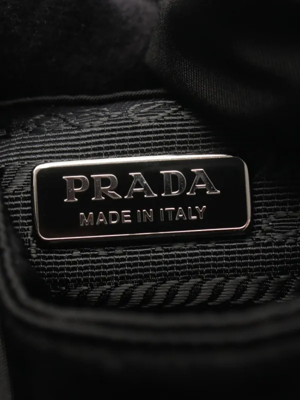 Prada Pre-Owned 2010s Re-Nylon Padded Tote Bag | Black | FARFETCH