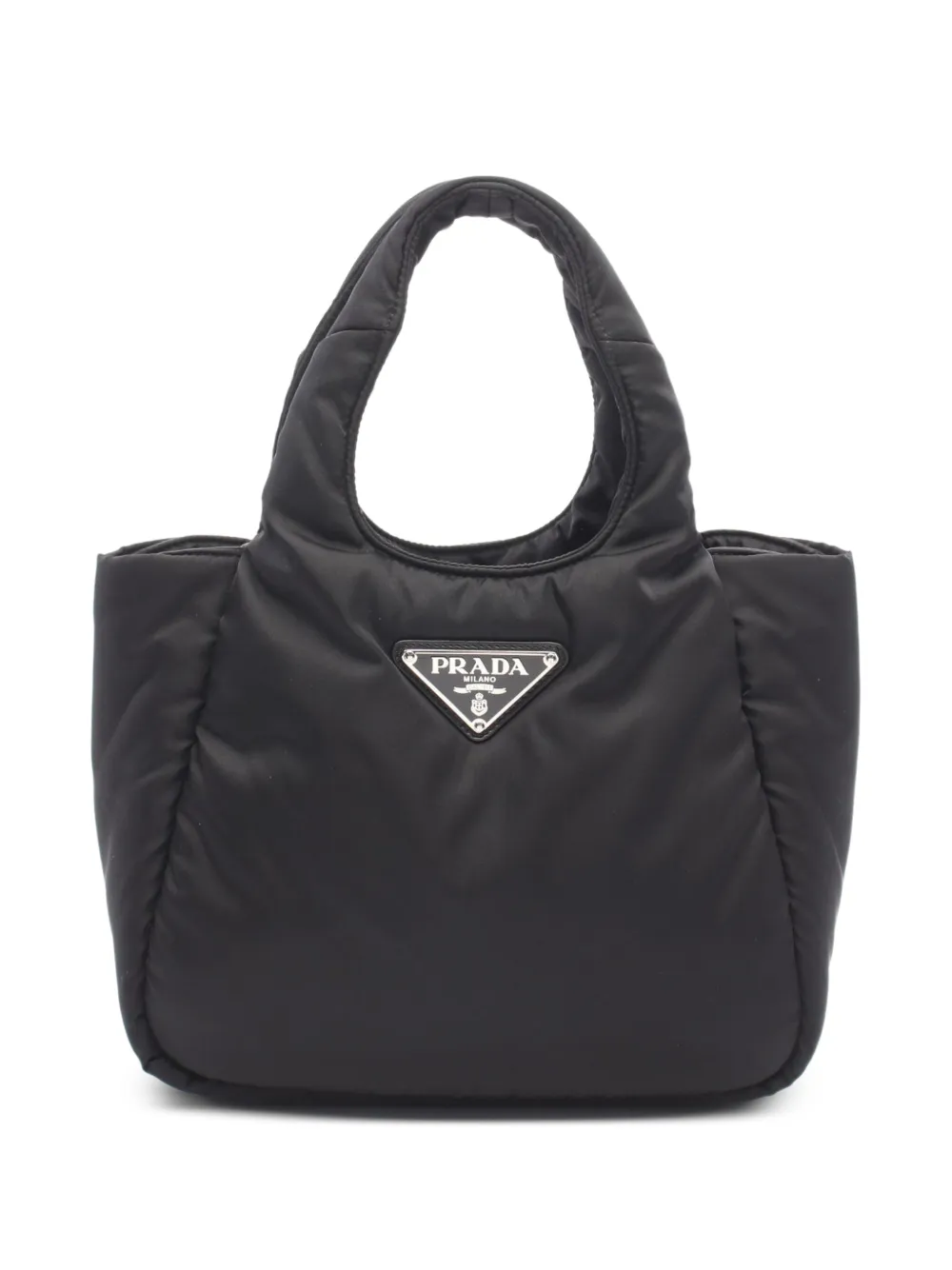 Prada Pre-Owned 2010s Re-Nylon padded tote bag - Schwarz