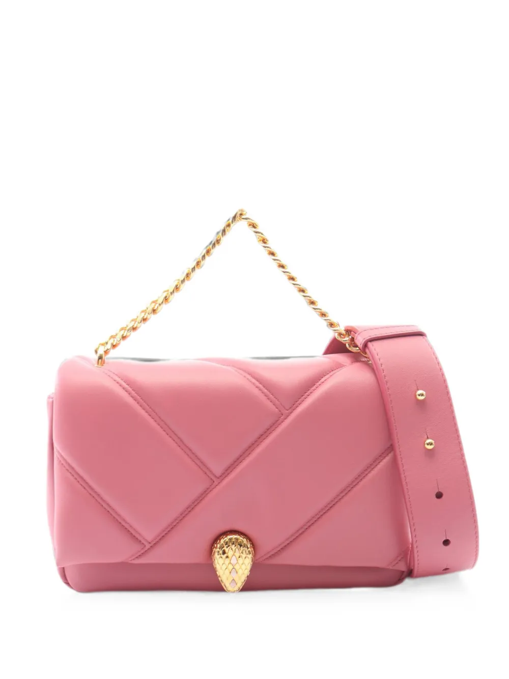 Bvlgari Pre-Owned 2010s Serpenti Cabochon chain handbag - Rosa