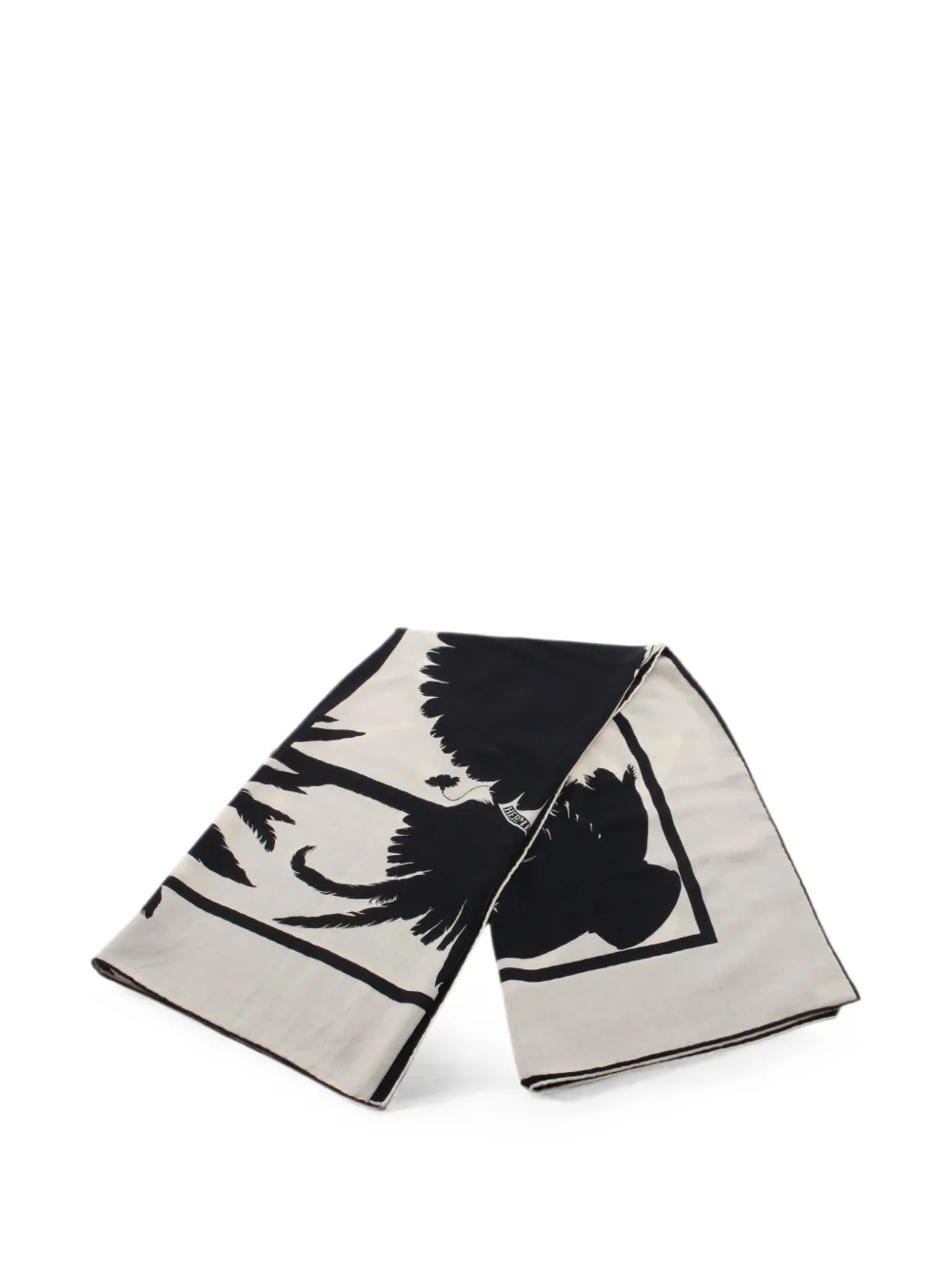Hermès Pre-Owned 2000s Brazil Tattoo scarf - Toni neutri