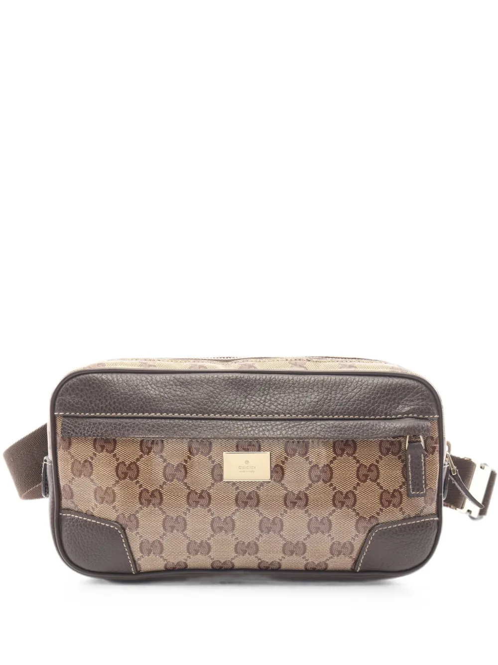 Gucci Pre-Owned 2000s GG Crystal belt bag - Marrone