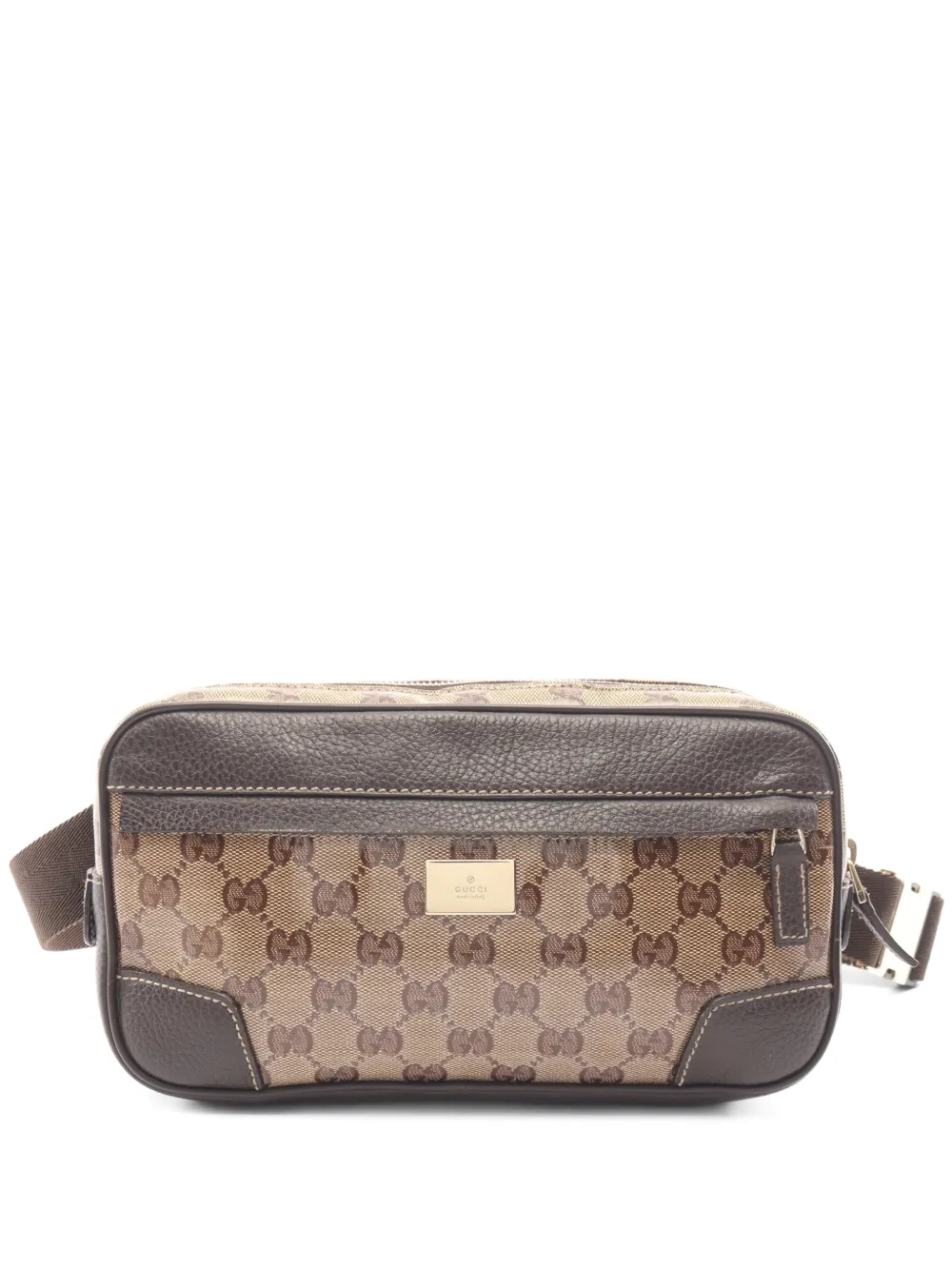 Gucci Pre-Owned 2000s GG Crystal belt bag - Marrone