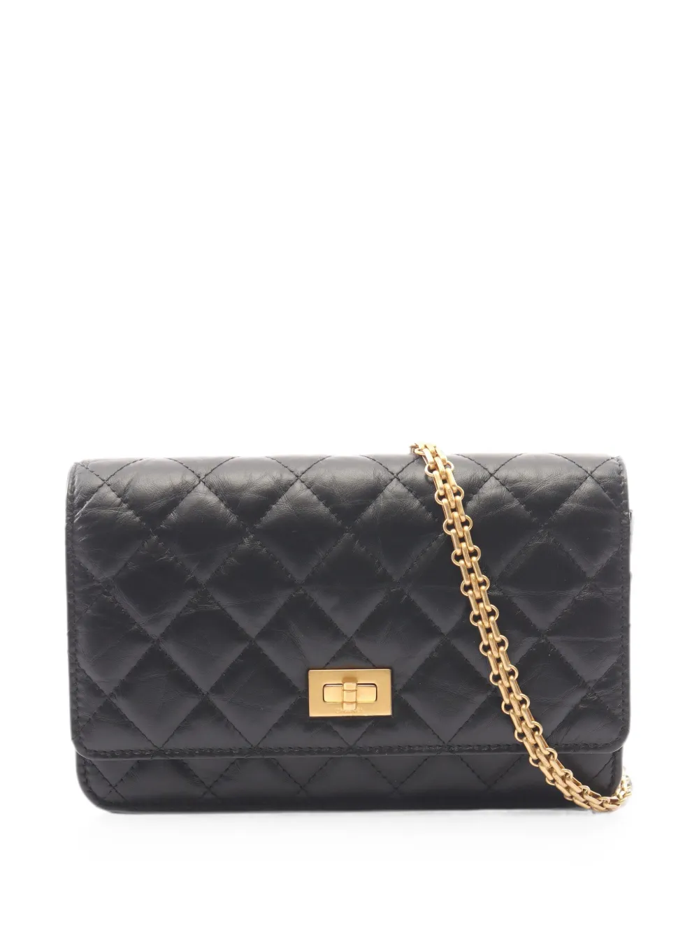 CHANEL Pre-Owned 2.55 matelassé chain shoulder bag - Nero