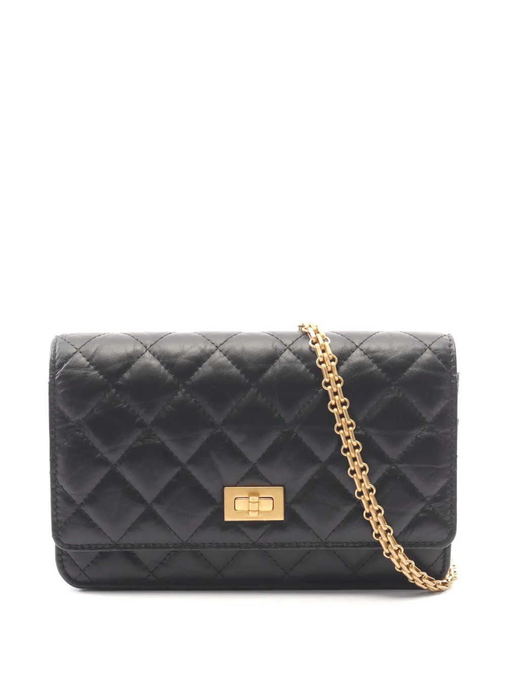 CHANEL Pre-Owned 2.55 matelassé chain shoulder bag - Nero