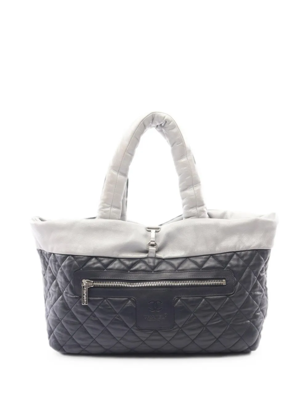 CHANEL Pre-Owned 2010-2011 GM Coco Cocoon omkeerbare shopper Grijs