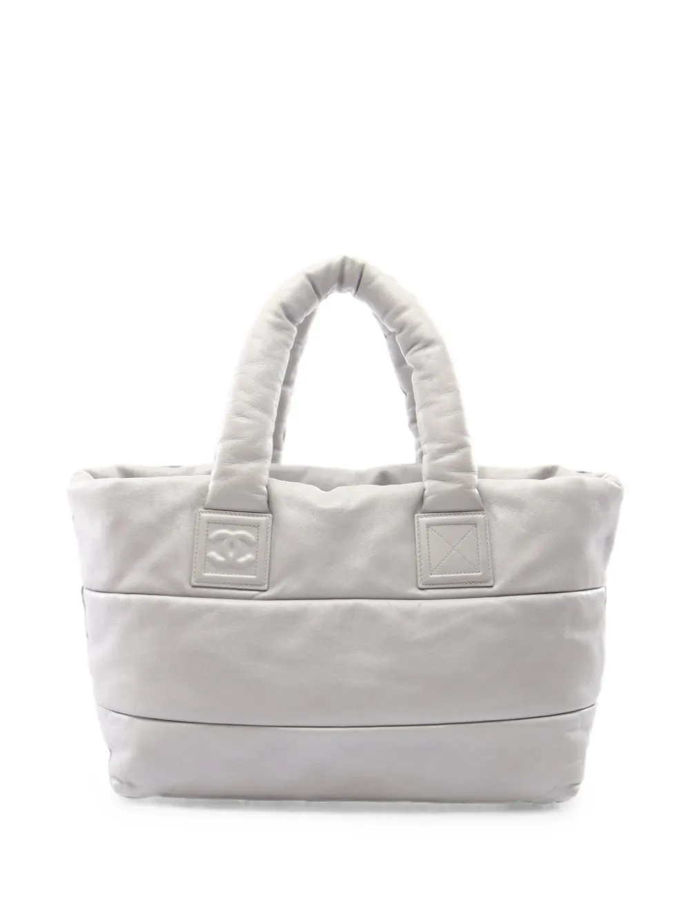 CHANEL Pre-Owned 2010-2011 GM Coco Cocoon reversible tote bag - Grey