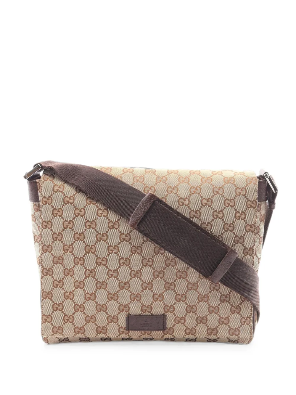 Gucci Pre-Owned 2000s GG canvas shoulder bag - Toni neutri