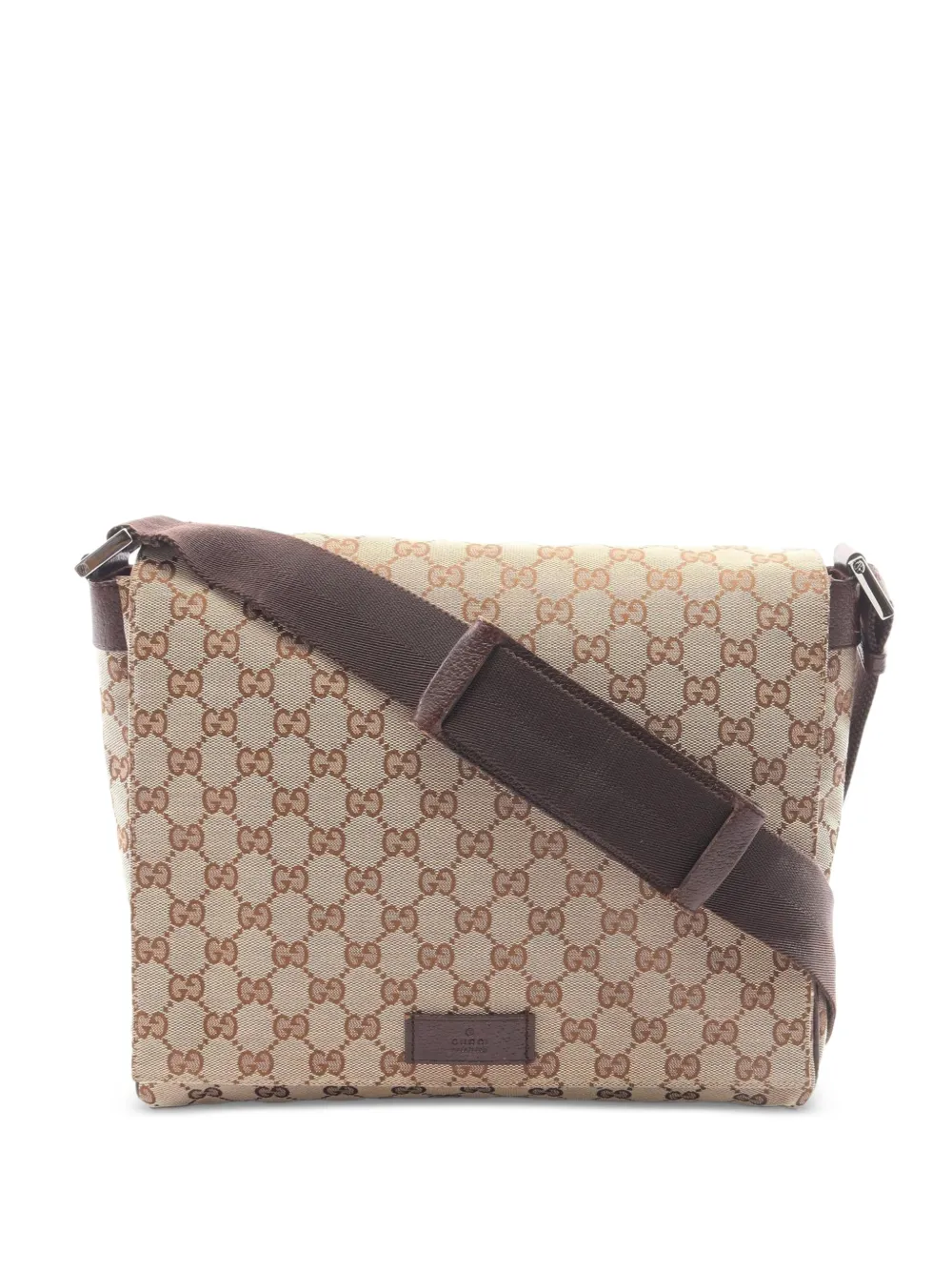 Gucci Pre-Owned 2000s GG canvas shoulder bag - Toni neutri