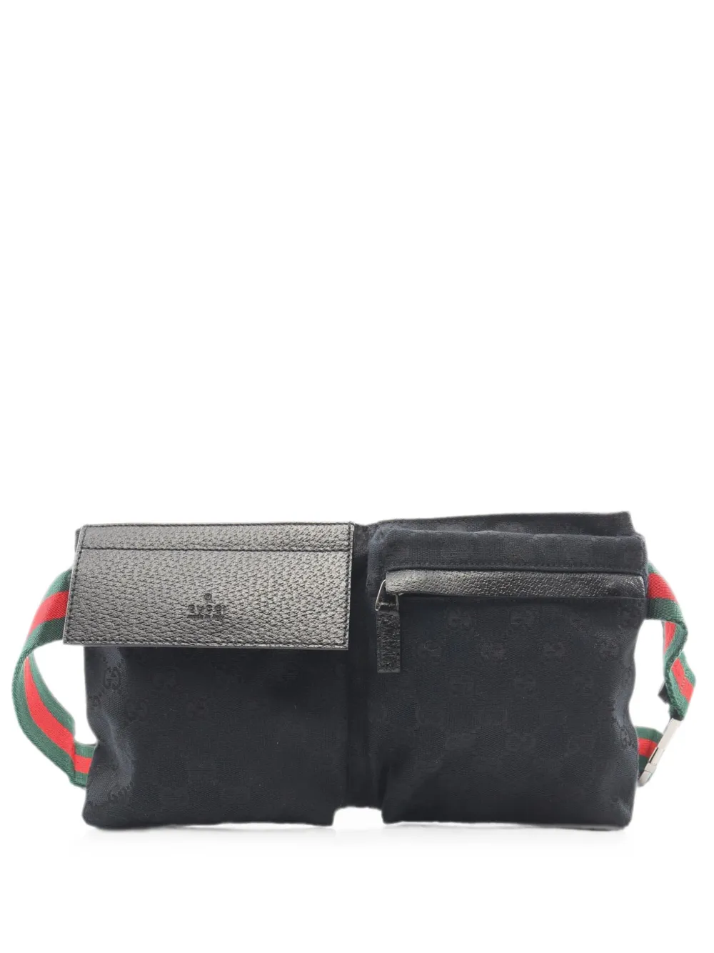 Gucci Pre-Owned 2010s GG-canvas belt bag - Nero