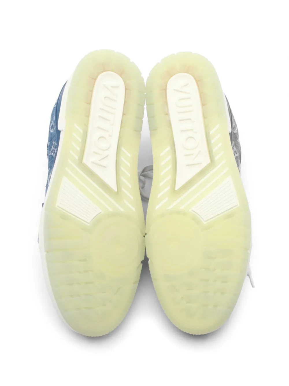 Louis Vuitton Pre-Owned 2020 Line Monogram low-top Sneakers | Blue
