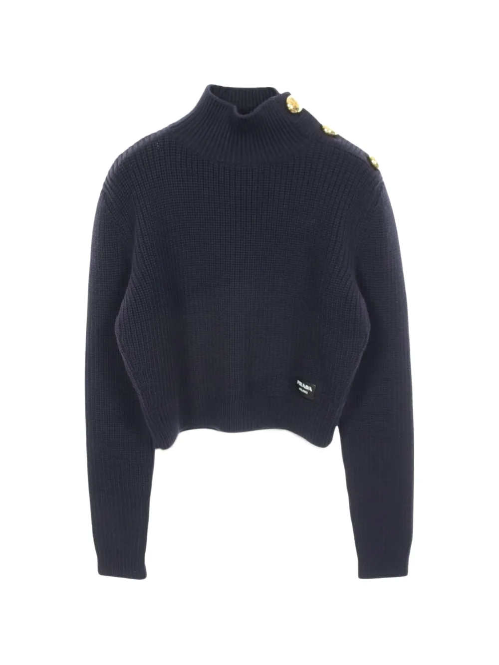 Prada Pre-Owned Maglione a collo alto anni 2010 - Blu