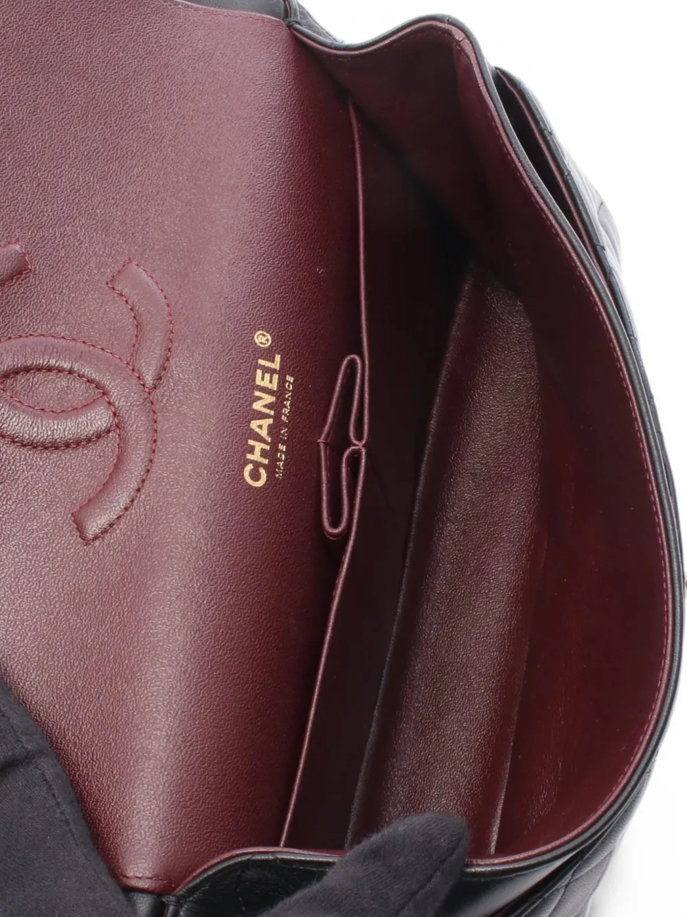 CHANEL Pre-Owned 2018 Matelassé Flap schoudertas Zwart