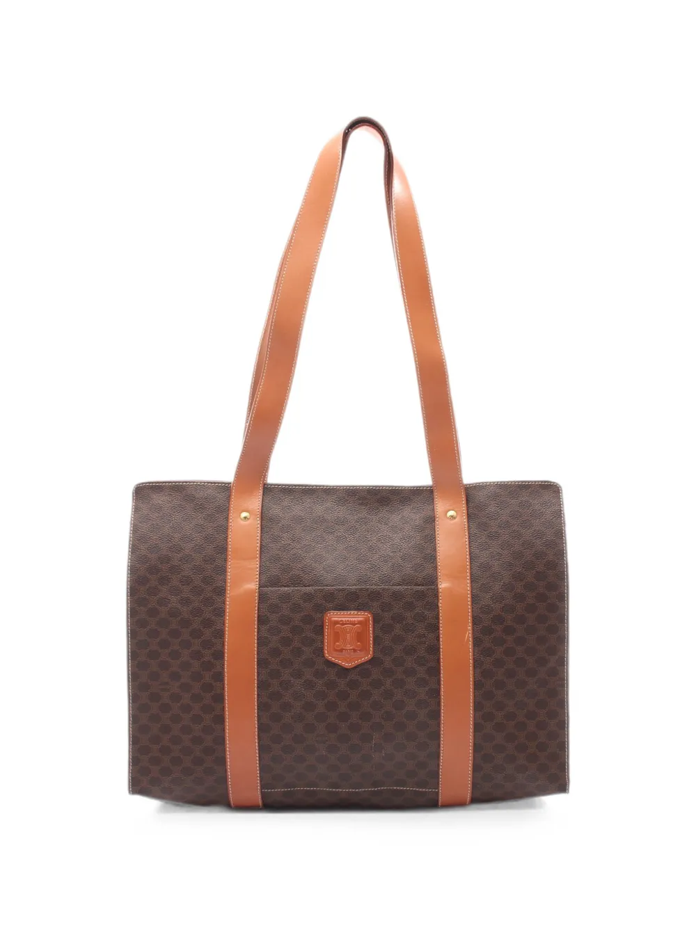 Celine Pre-Owned 2000s Macadam tote bag - Marrone