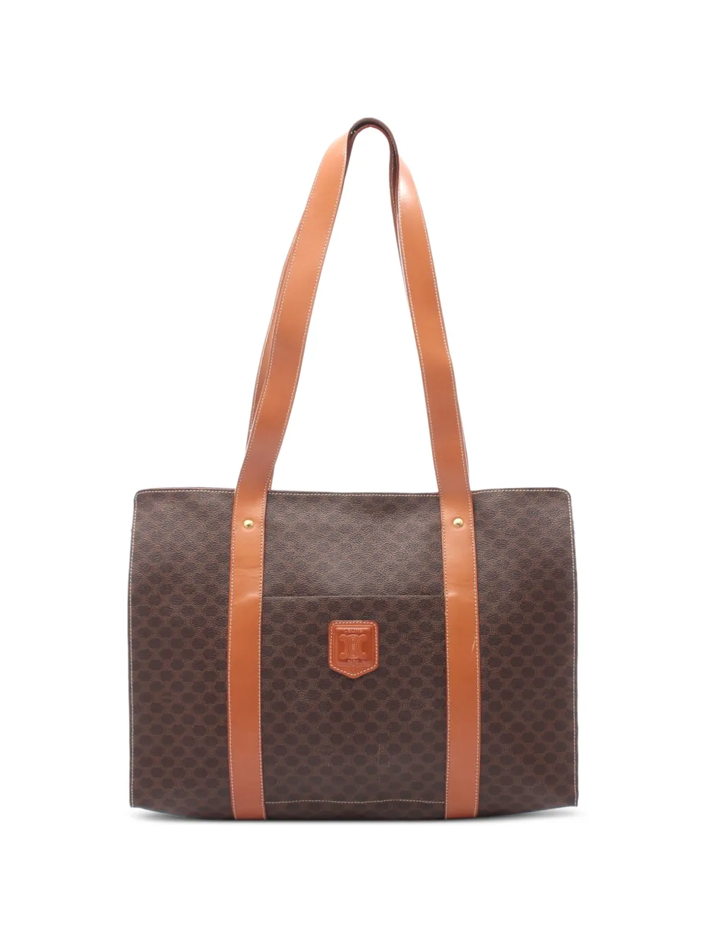 Celine Pre-Owned 2000s Macadam tote bag - Brown