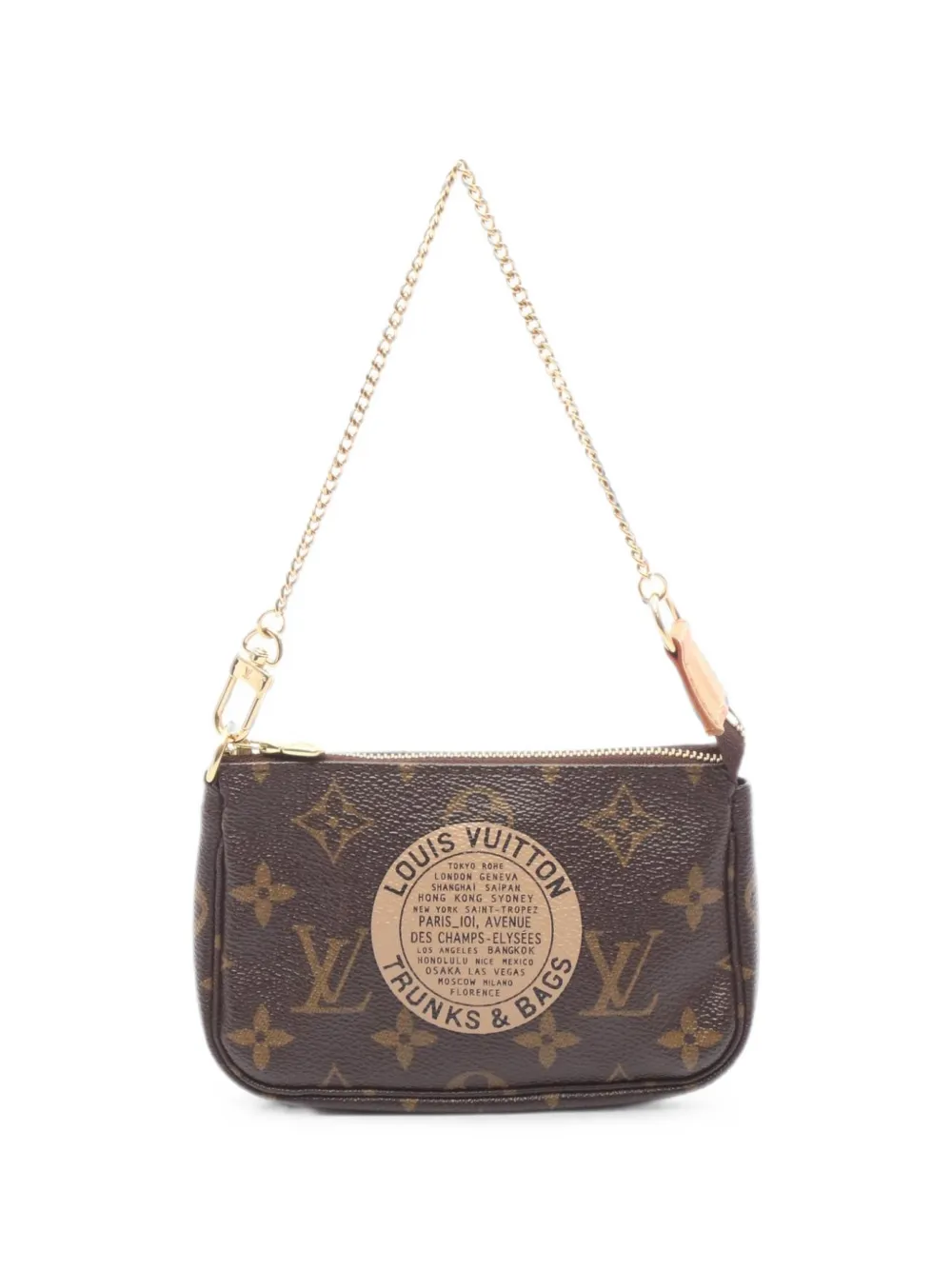 Louis Vuitton Pre-Owned 2007 Monogram T&B leather shoulder bag - Braun