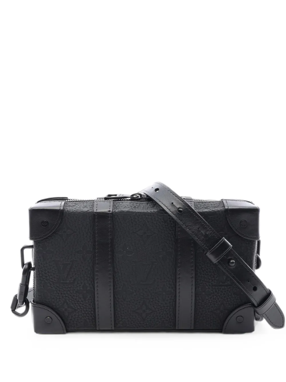 Louis Vuitton Pre-Owned 2021 Taurillon Monogram Soft Trunk shoulder bag - Nero