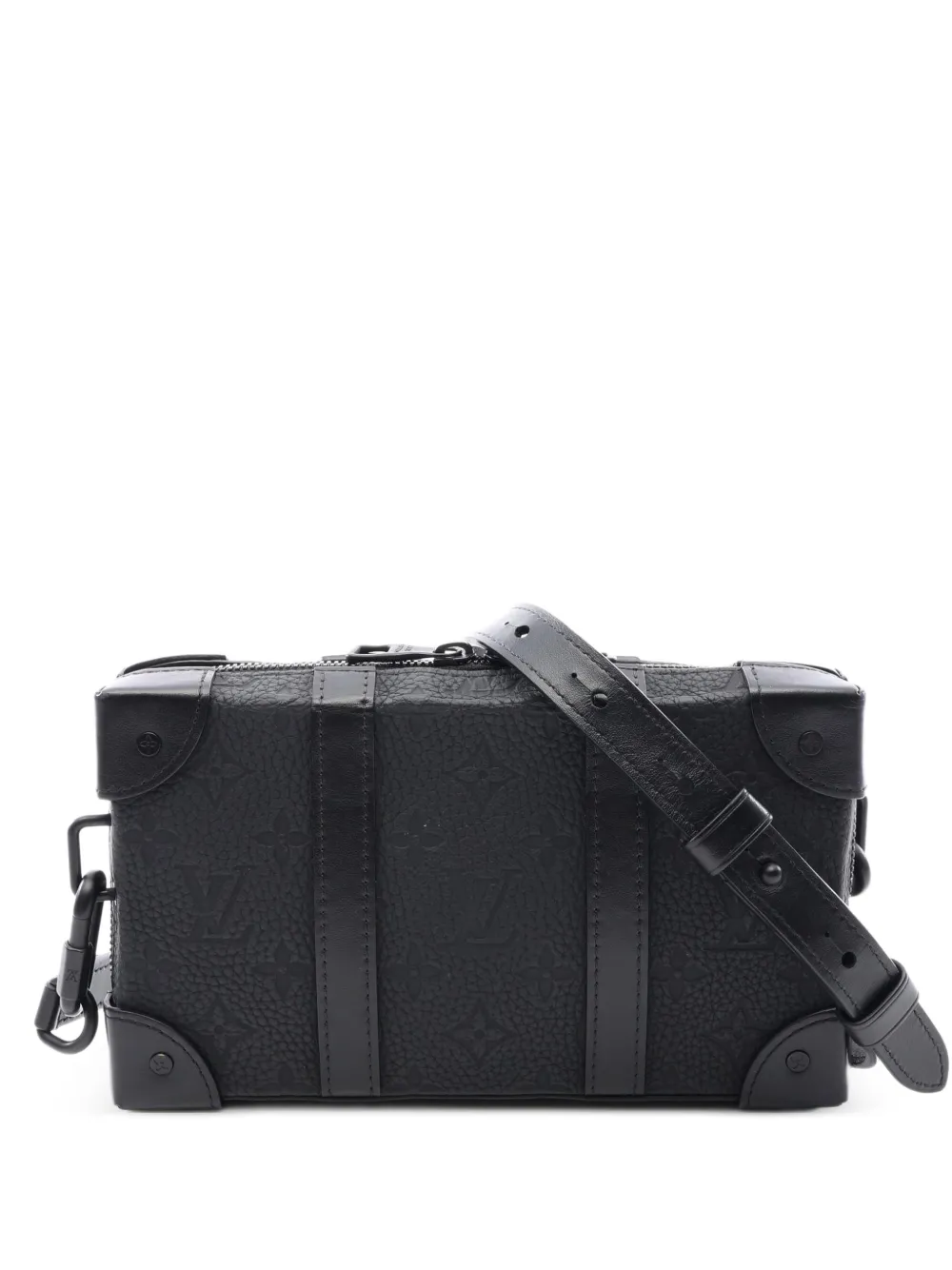 Louis Vuitton Pre-Owned 2021 Taurillon Monogram Soft Trunk shoulder bag - Black