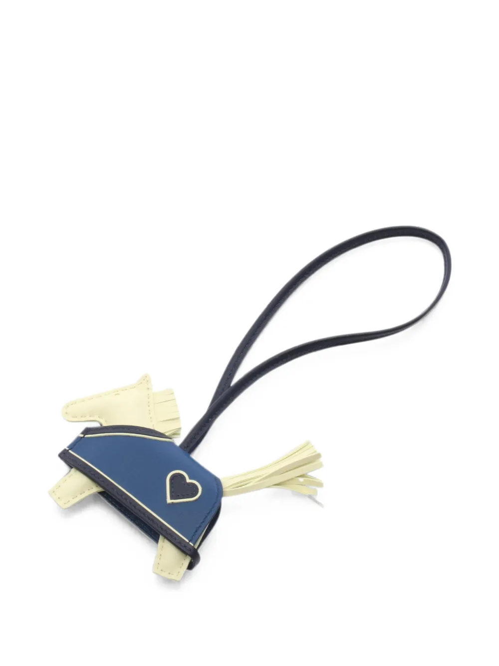 Hermès Pre-Owned PM Rodeo Cœur bag charm - Blu