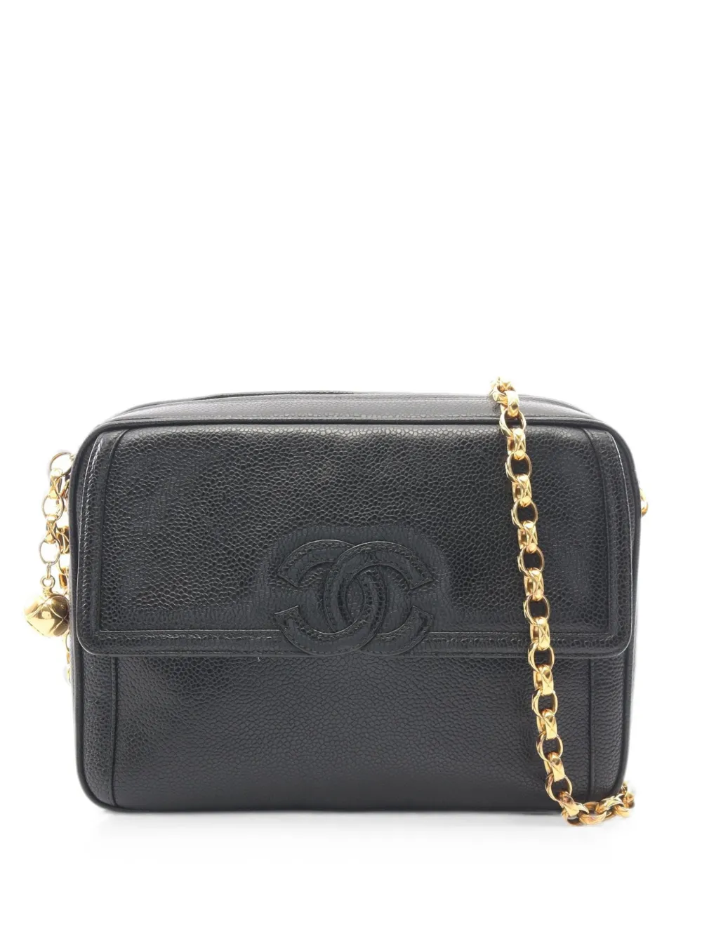 CHANEL Pre-Owned 1991-1994 Coco mark chain shoulder bag - Nero