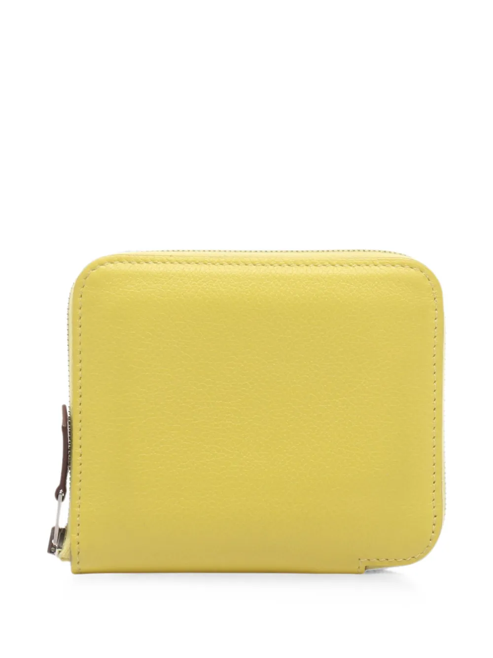 Hermès Pre-Owned 2024 Azap compact wallet - Giallo