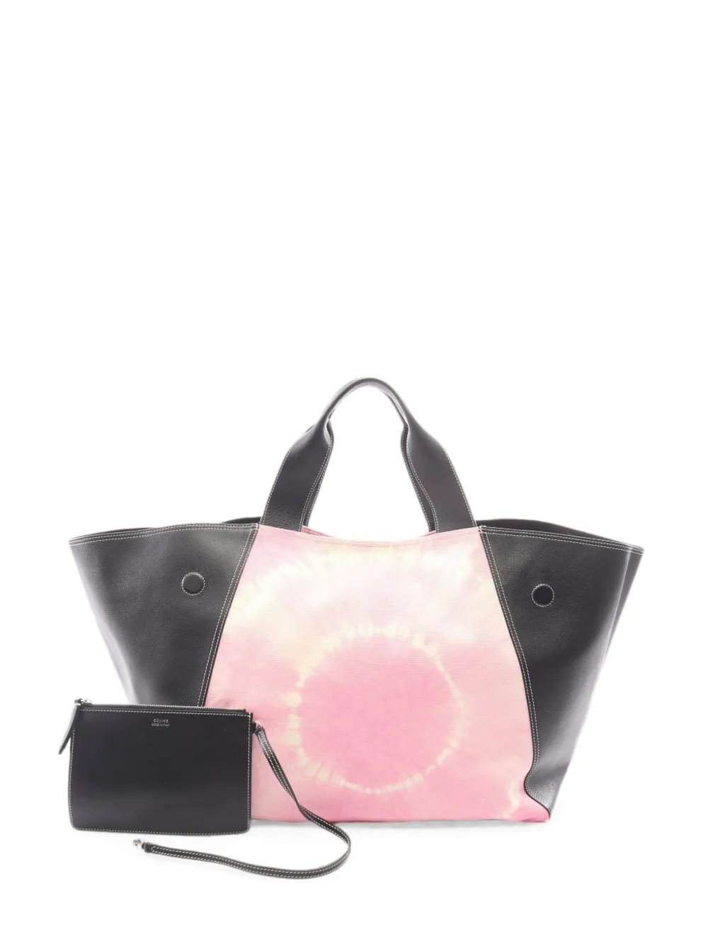 Celine Pre-Owned 2000s tie-dye tote bag - Nero