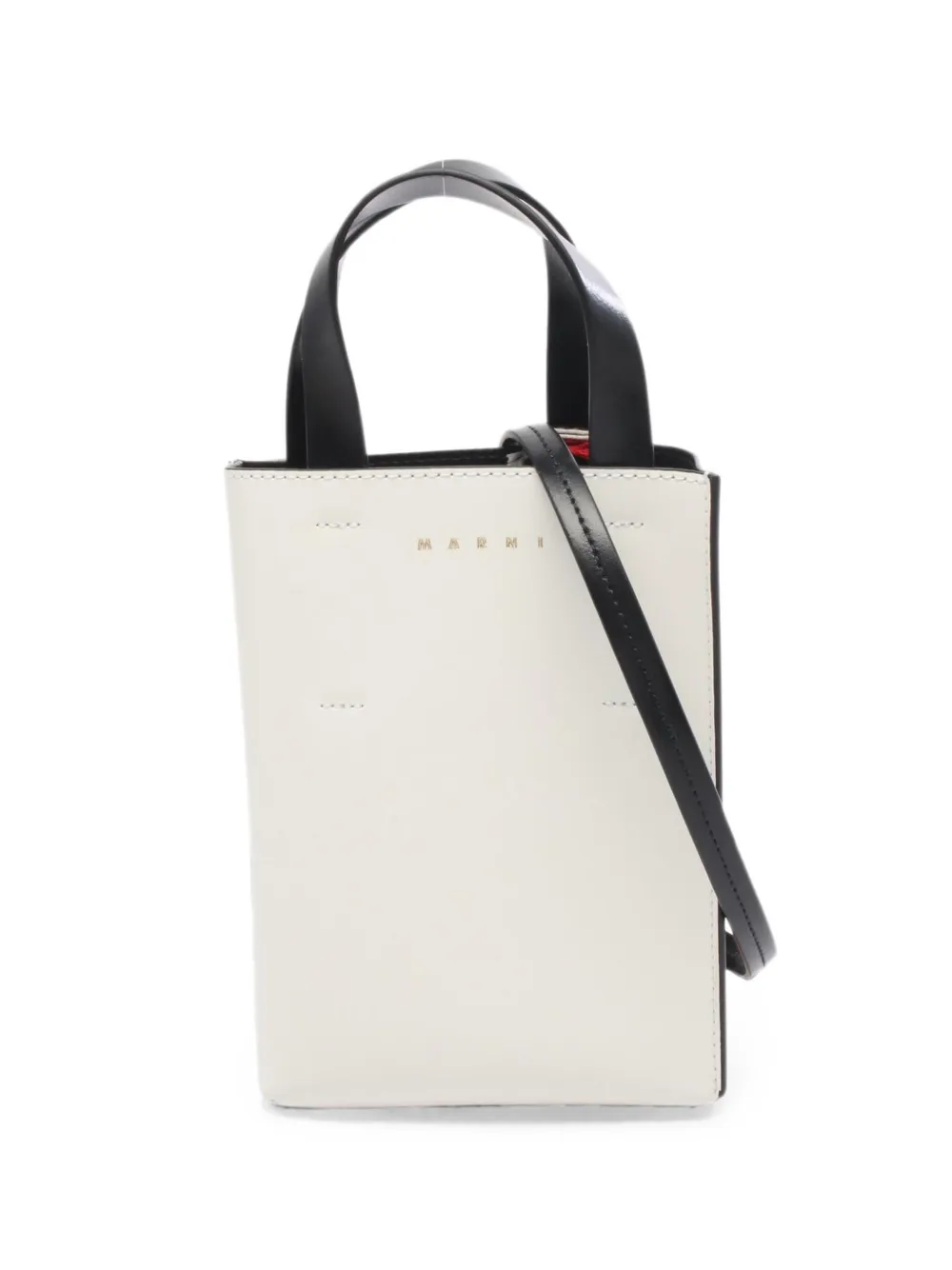 Marni Pre-Owned 2020s Museo Nano two-way handbag - Bianco