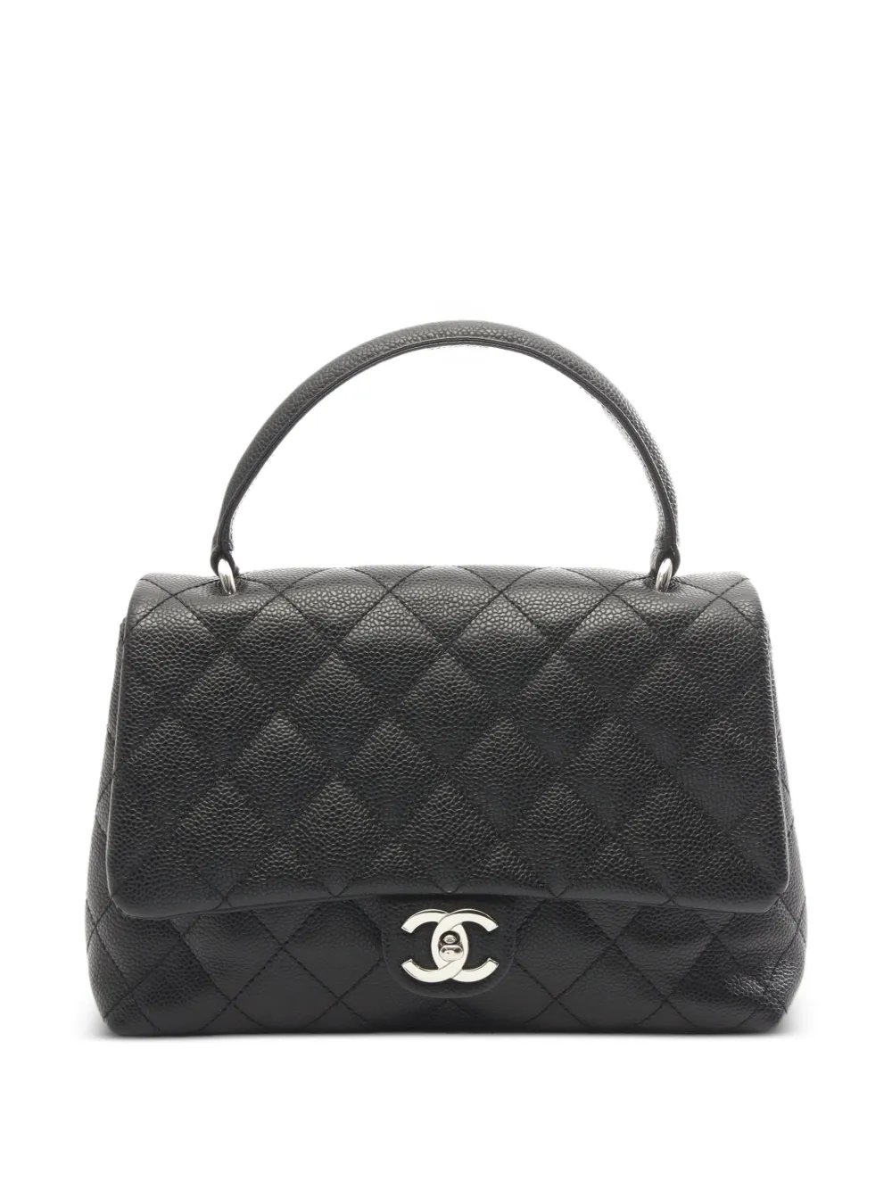 CHANEL Pre-Owned 2006-2008 quilted leather handbag - Nero