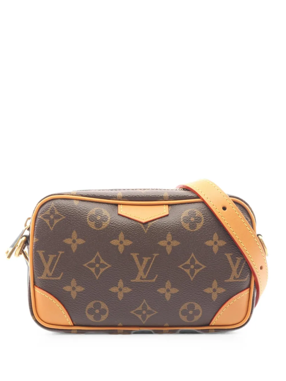 Louis Vuitton Pre-Owned 2021s Trocadéro Wearable Monogram cross body bag - Marrone