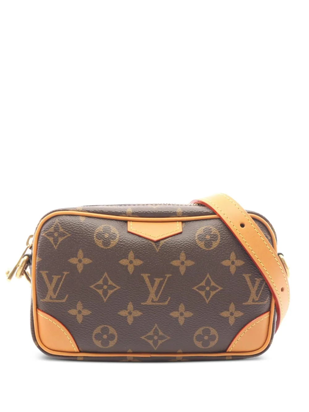 Louis Vuitton Pre-Owned 2021s Trocadéro Wearable Monogram cross body bag - Marrone
