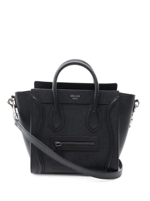 Celine Pre-Owned 2010s Luggage Nano shopper two-way handbag