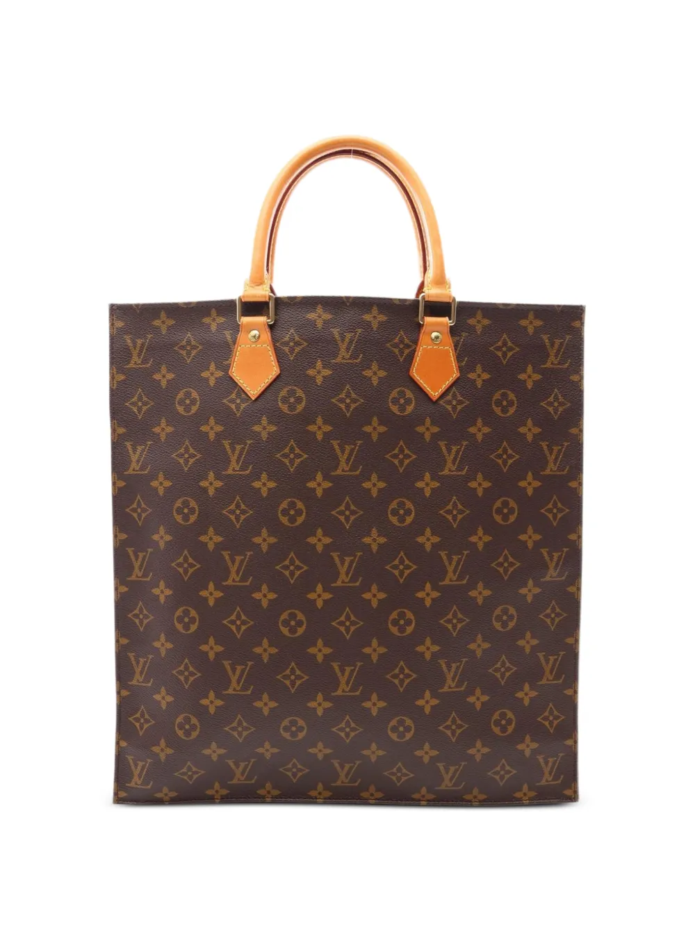 Louis Vuitton Pre-Owned 2003 Monogram Sac Plat tote bag - Marrone