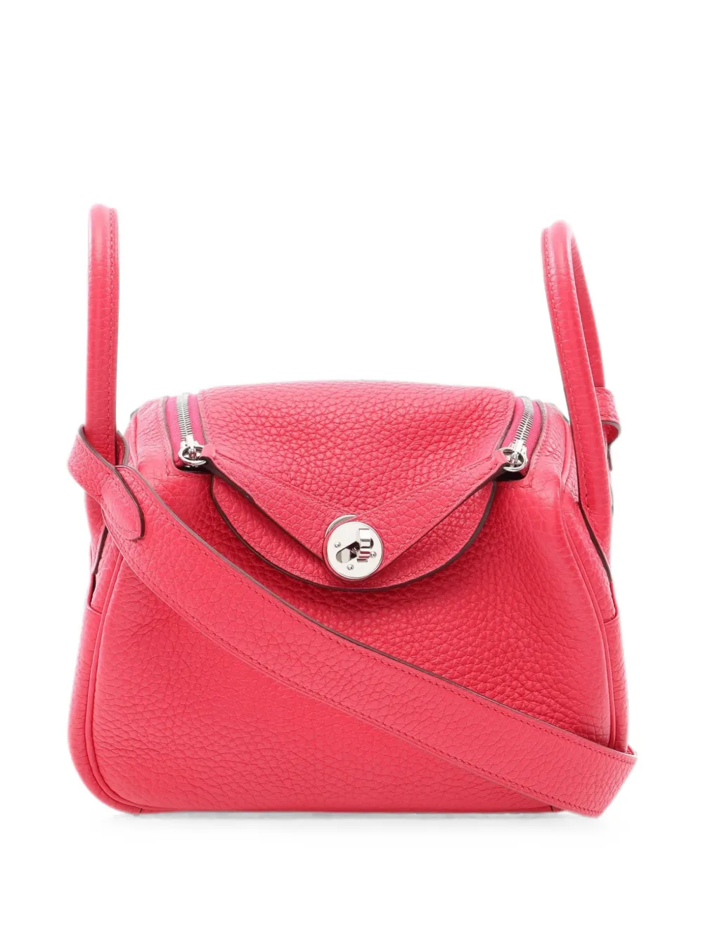 Hermès Pre-Owned 2020 mini Lindy shoulder bag - Rosa
