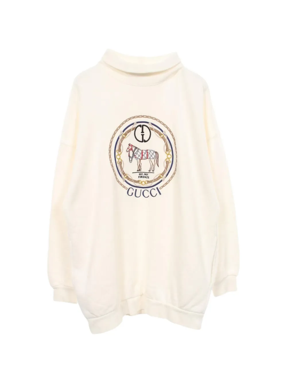 Gucci Pre-Owned 2010s Interlocking G high-neck sweater - Toni neutri