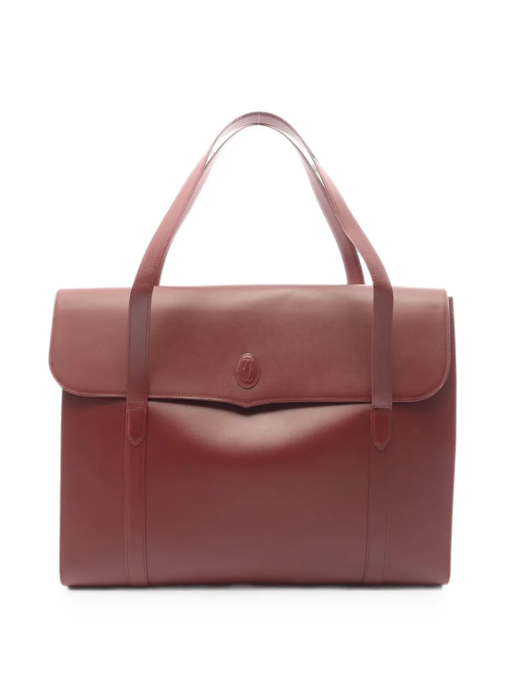 Cartier 2010s Must de Cartier leather tote bag - Rot