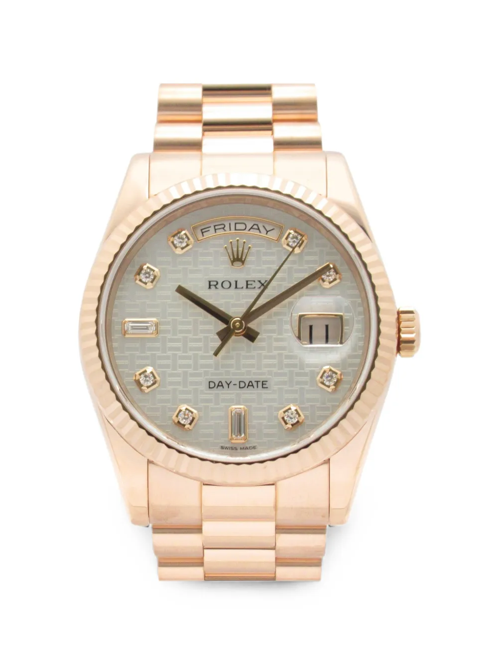 Rolex Day-Date 36mm watch - Weiß