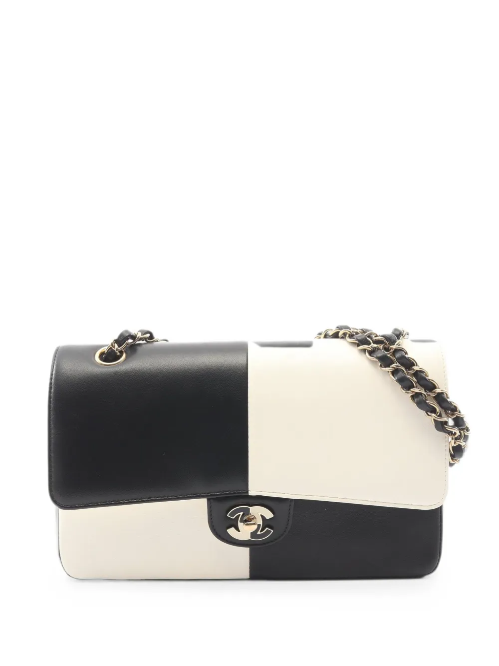 CHANEL Pre-Owned 2021s Classic Bicolor shoulder bag - Nero