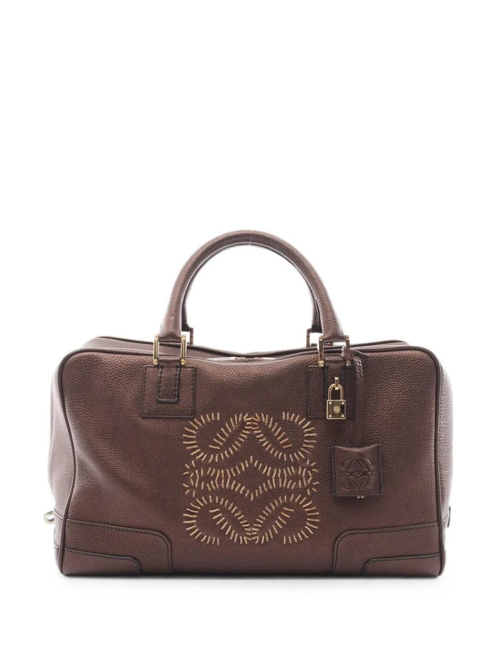 Loewe Pre-Owned 2010s mini Amazona 36 tote bag - Marrone