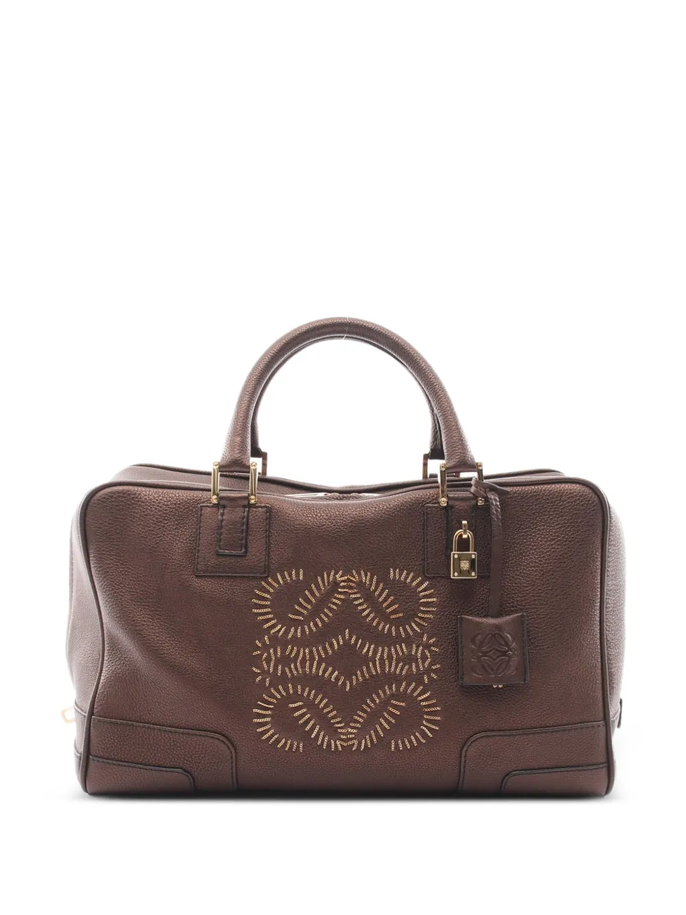 Loewe Pre-Owned 2010s mini Amazona 36 tote bag - Brown