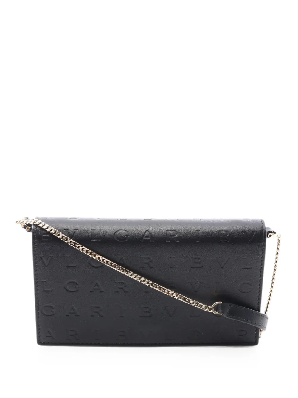 Bvlgari Pre-Owned 2010s Infiniteum chain wallet - Nero