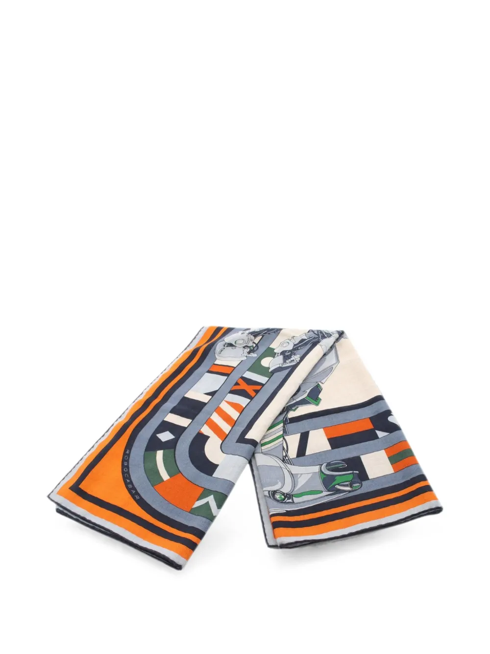 Hermès Pre-Owned 2010s Robocabar scarf - Toni neutri