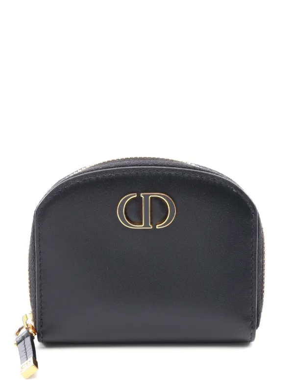 Dior Pre-owned 2010s 30 Montaigne Coin Purse in Black