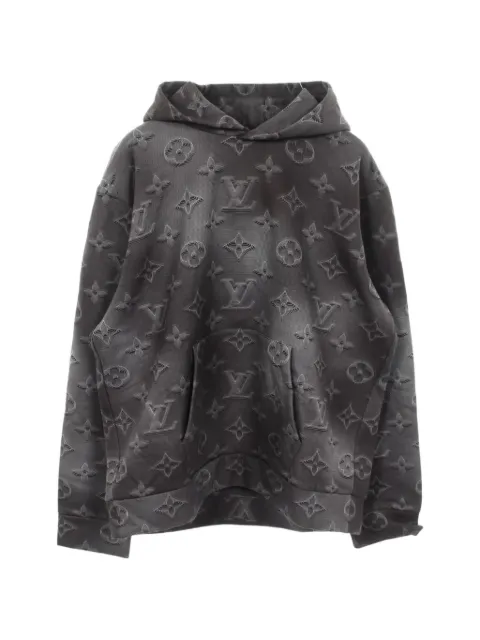 Louis Vuitton Pre-Owned hoodie à monogramme 3D (années 2010)