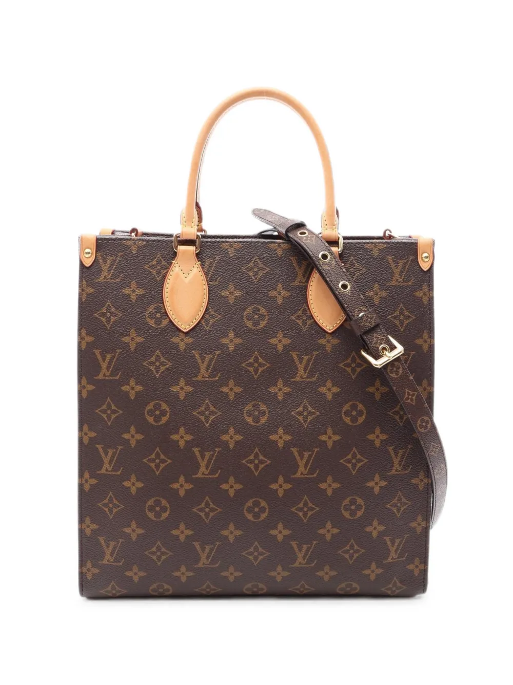 Louis Vuitton Pre-Owned 2021s PM Sac Plat Monogram tote bag - Marrone