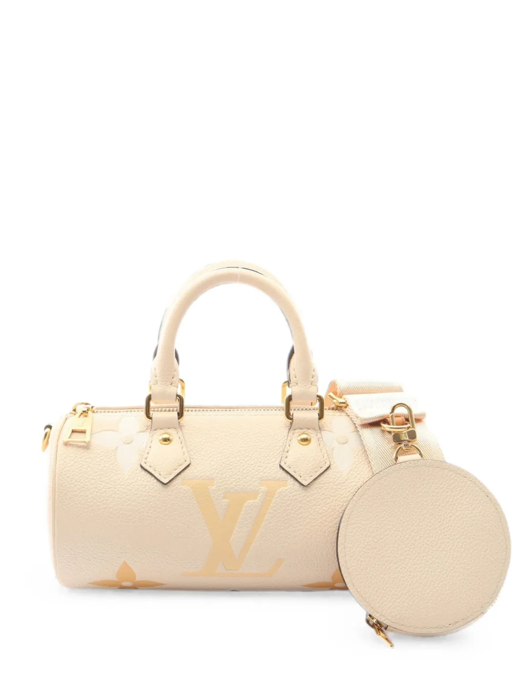 Louis Vuitton Pre-Owned 2021 BB Papillon Monogram Empreinte tote bag - Nude