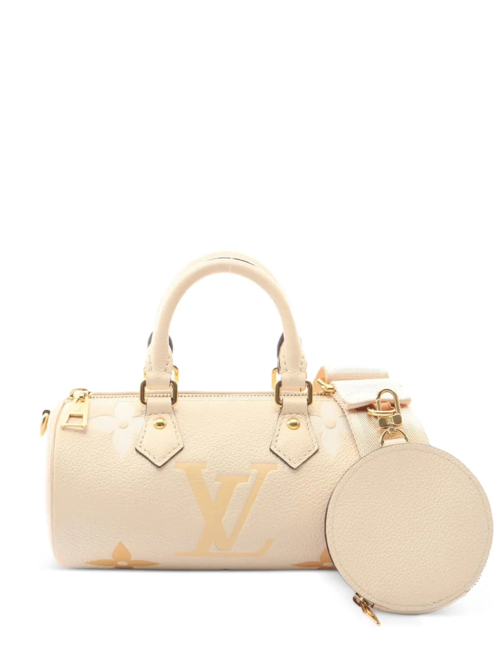 Louis Vuitton Pre-Owned 2021 BB Papillon Monogram Empreinte tote bag - Nude