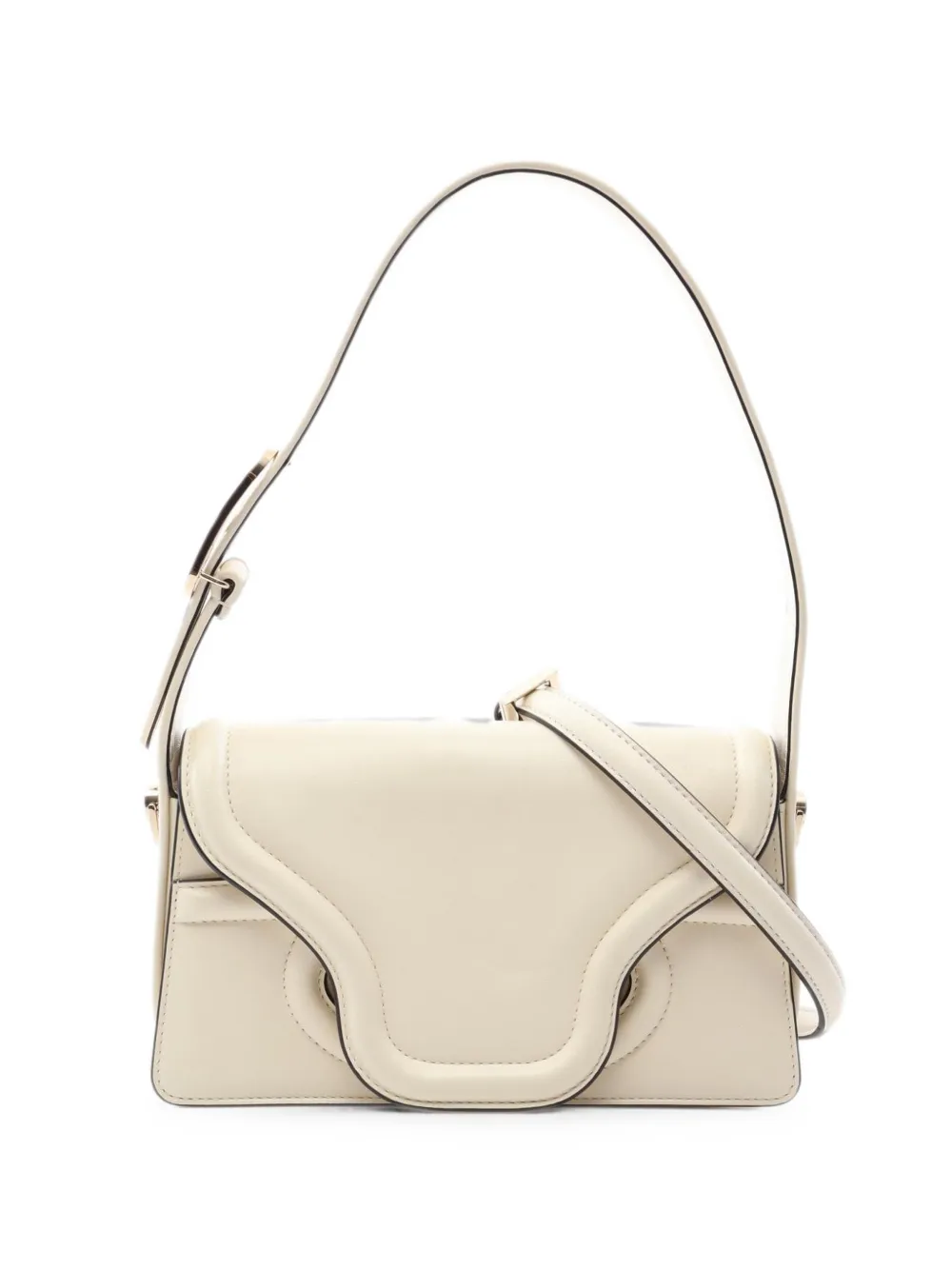 Valentino Garavani Pre-Owned small 2010s Deuxieme shoulder bag - Toni neutri
